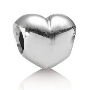 Pandora silver heart charm